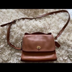 Vintage Coach Court Bag 9870